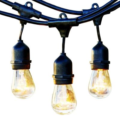 Customized Color Size LED String Light For Outdoor Festoon Garden Decoration