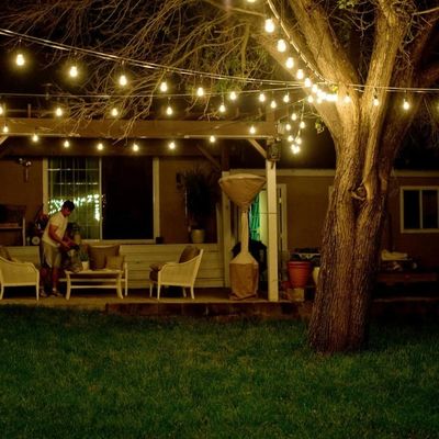 Customized Color Size LED String Light For Outdoor Festoon Garden Decoration