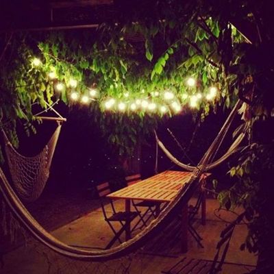 Vintage Edison S14 LED Bulbs Outdoor Commercial String Light